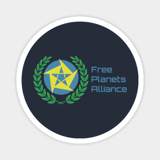 Free Planets Alliance Logo Magnet